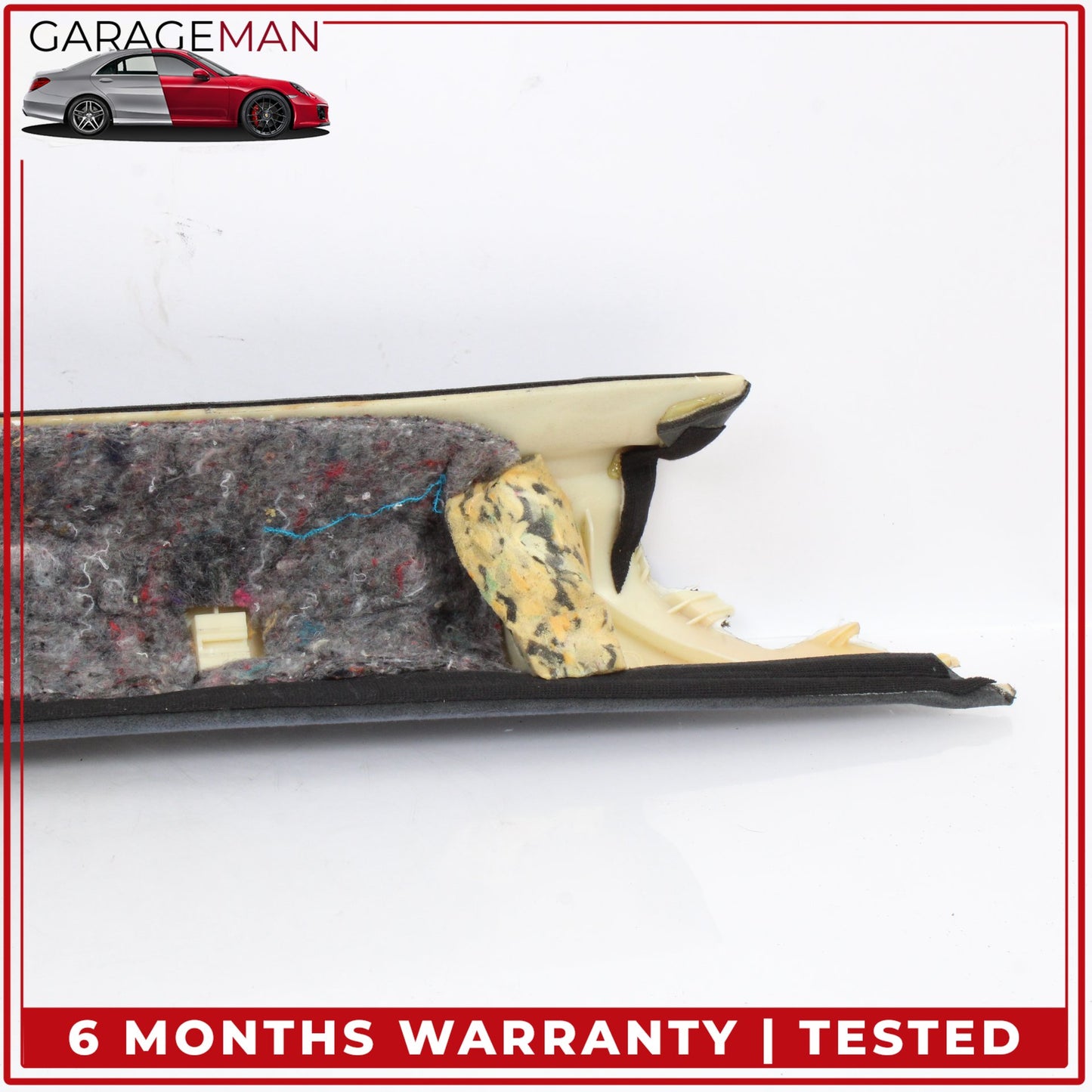 2007-2014 Mercedes-Benz CL550 W216 Coupe Front A-Pillar Trim Suede Set 2166900225 OEM