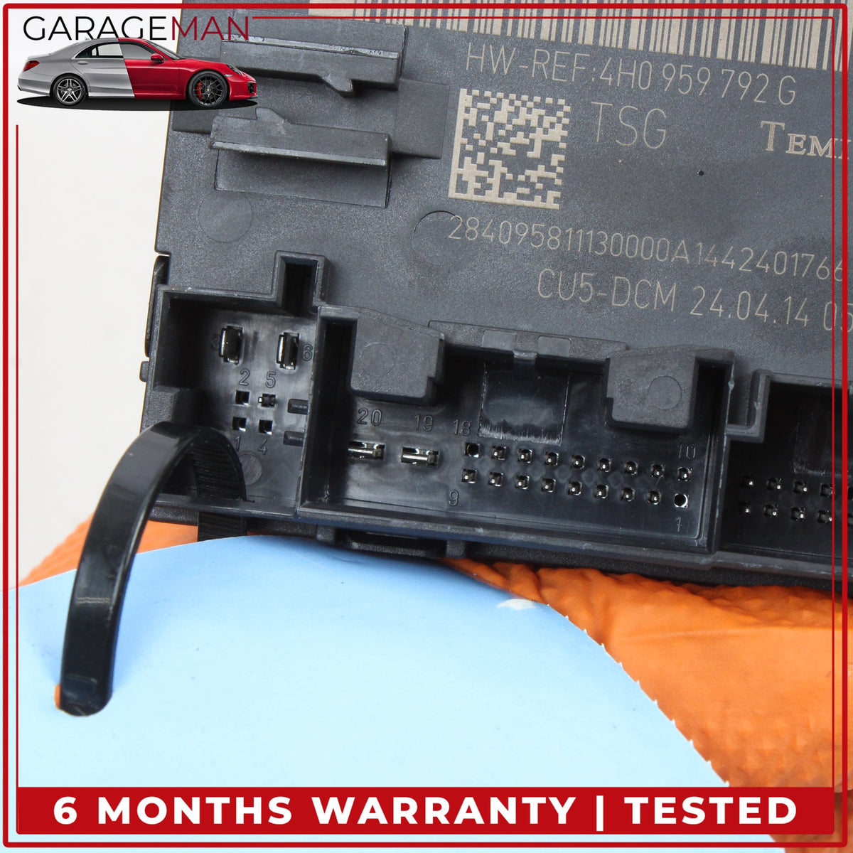 2011-2018 Audi A8 S8 Front Right Side Door Control Module Unit 4H0959792G OEM
