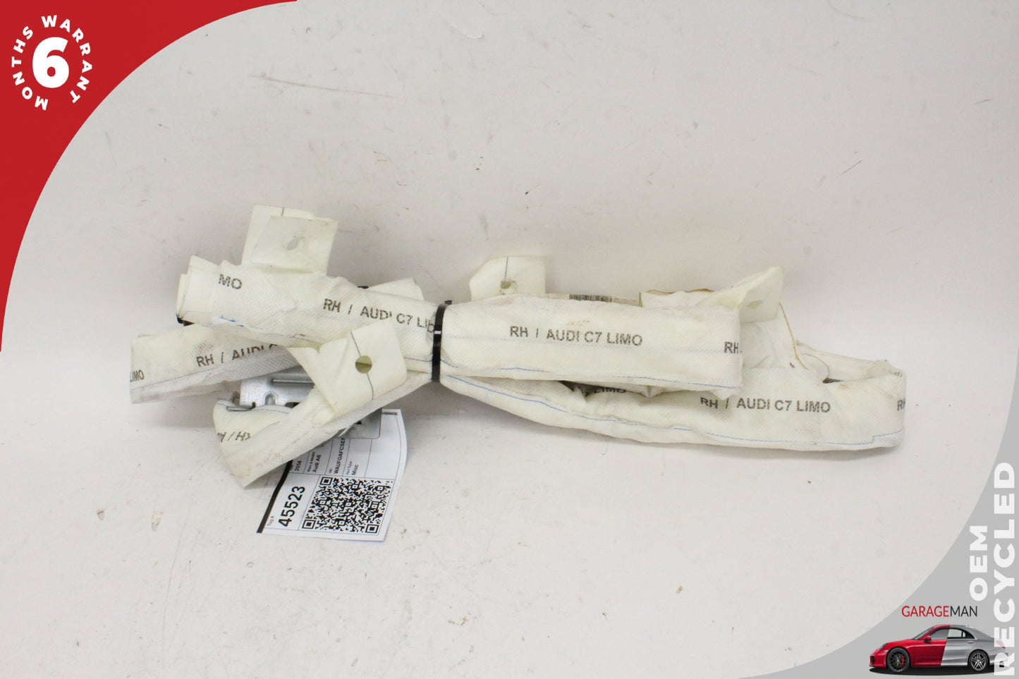 2012-2018 Audi A6 Right Passenger Side Upper Roof Curtain Air Bag 4G5880742C OEM