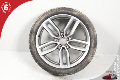 2013-2017 Audi Q5 R21 Wheel Rim w/ Tire 8R0601025AM Genuine