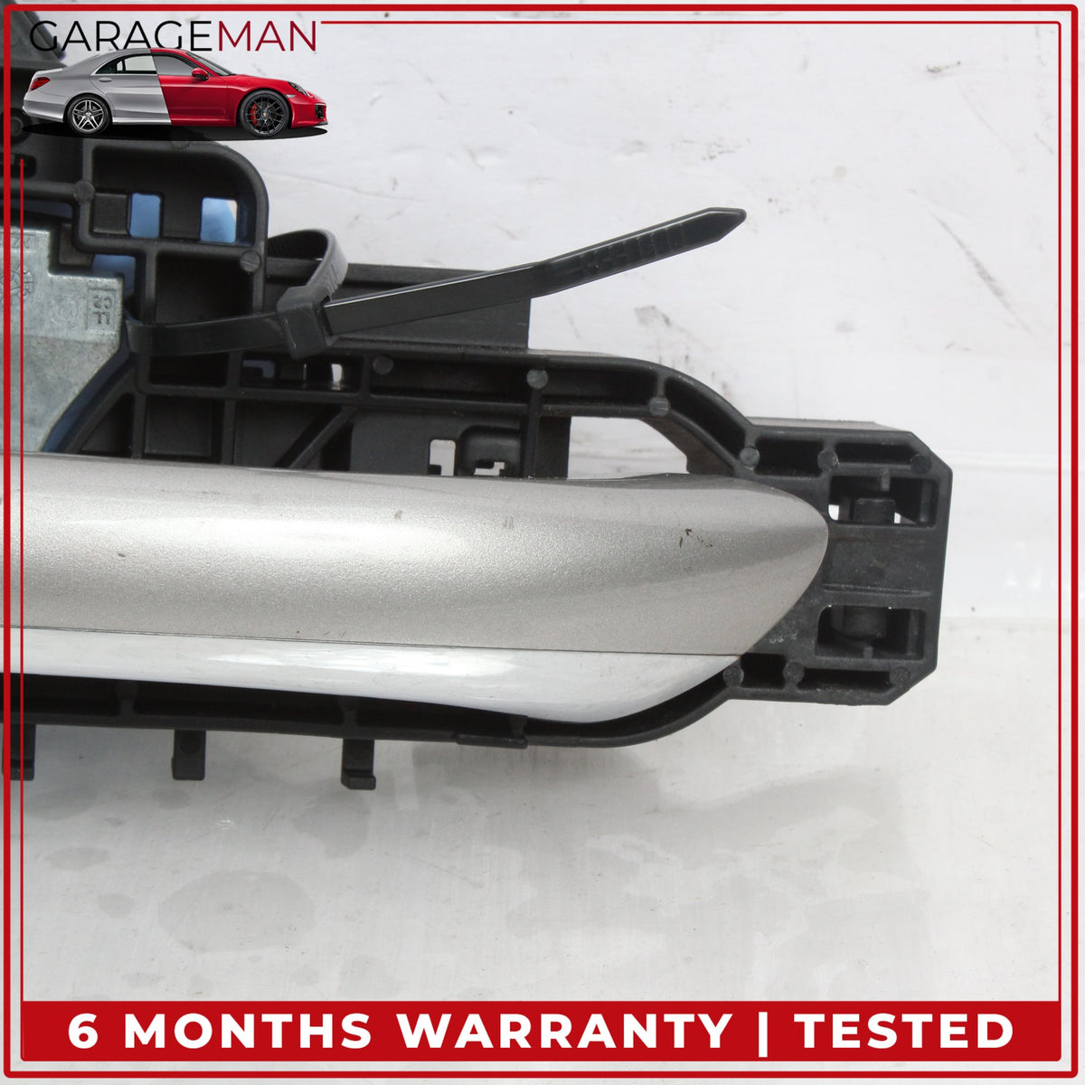2006-2013 Mercedes W164 ML350 Rear Left Side Exterior Door Handle Silver OEM