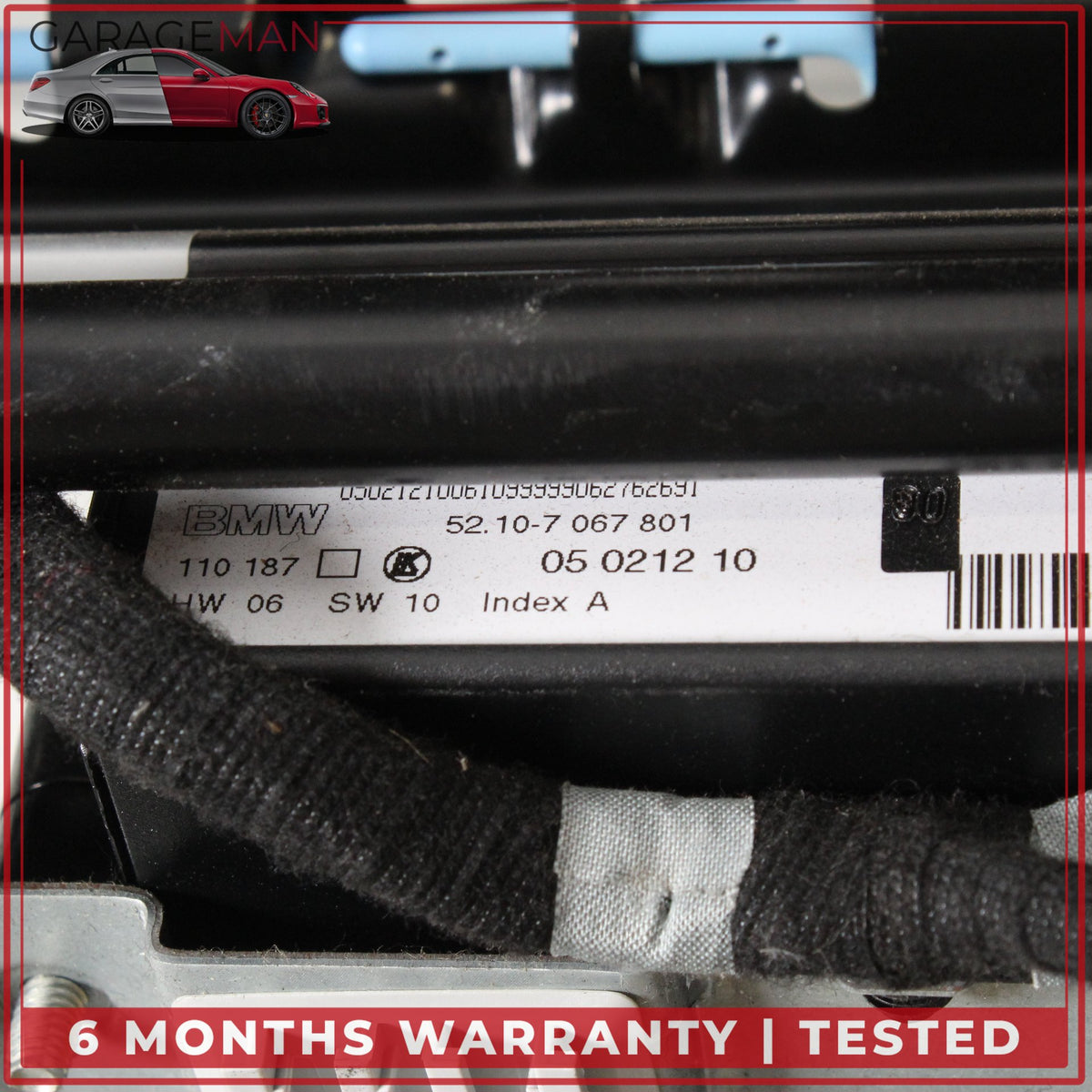 2004-2010 BMW 650i E64 Front Right Sport Seat Track Rail Frame 7008536 OEM