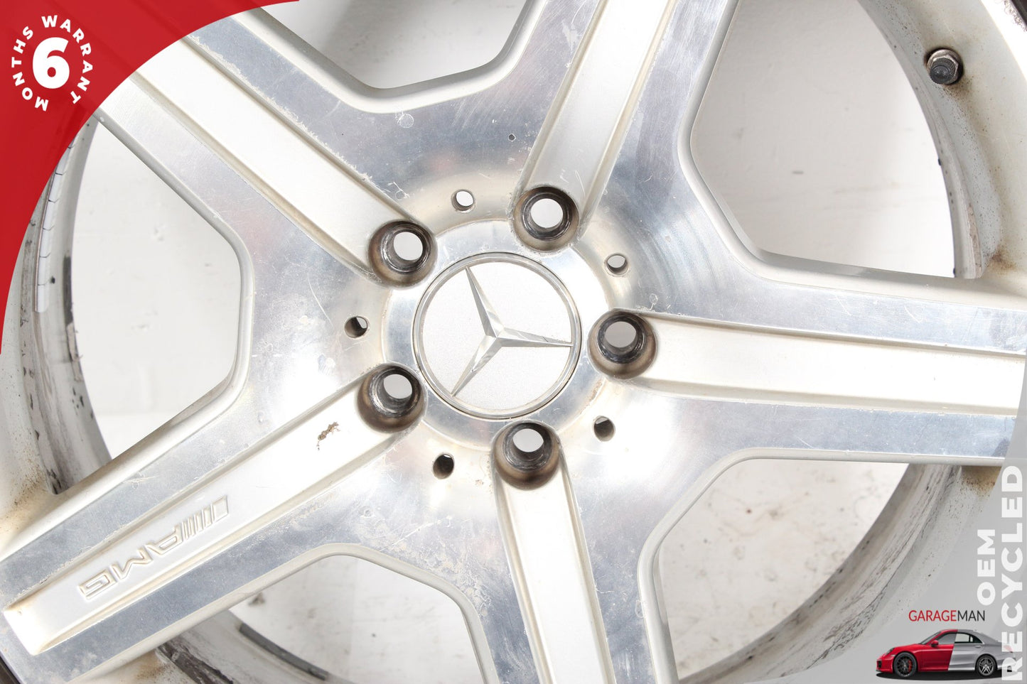 2007-2011 Mercedes W221 S550 S600 Front Wheel Rim w/ Tire 8.5JX19H2 ET43 OEM