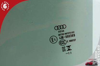 2022-2024 Audi A3 Sedan Rear Right Window Glass 8Y5845205B OEM
