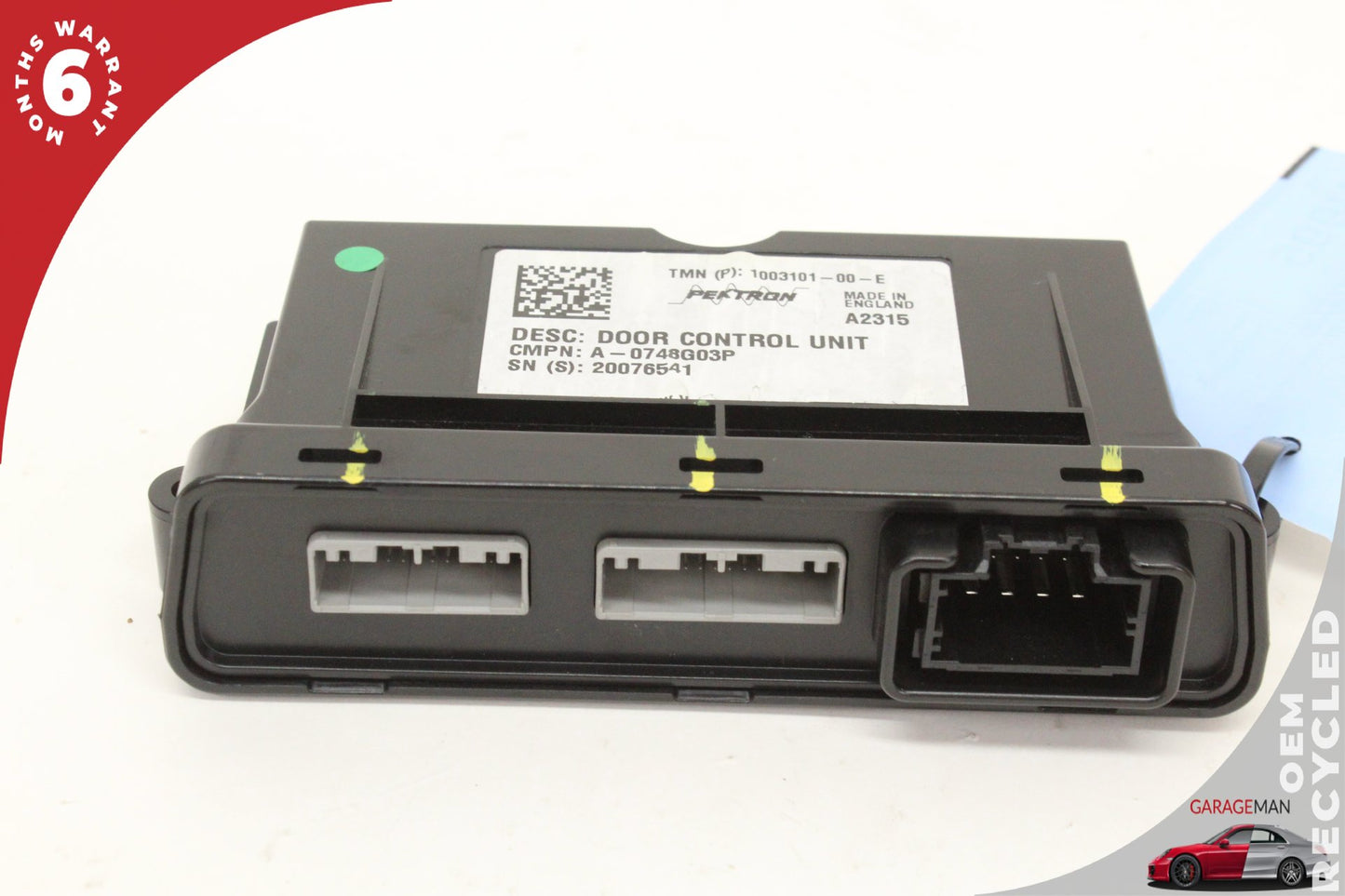 2012-2020 Tesla Model S 85D Front Left Door Control Module 100310100E OEM