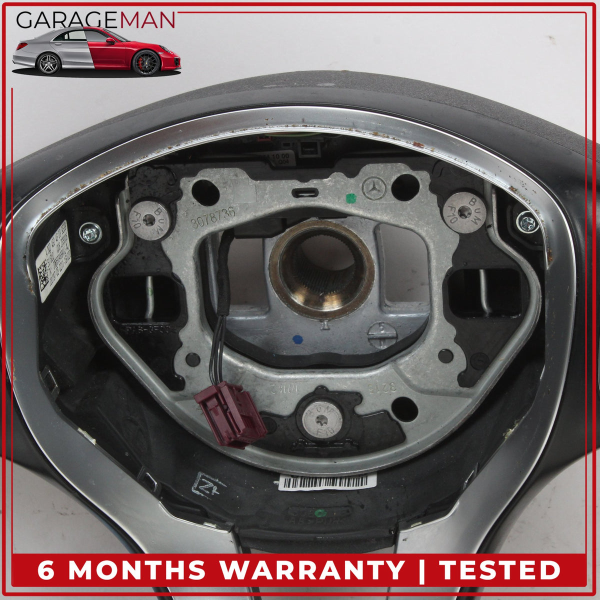 2014-2020 Mercedes X156 GLA250 Front Left Steering Wheel w/ Paddle Shifters OEM