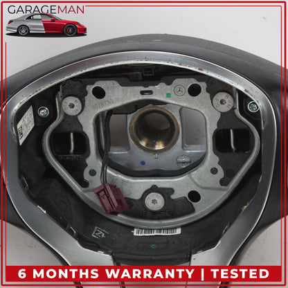 2014-2020 Mercedes X156 GLA250 Front Left Steering Wheel w/ Paddle Shifters OEM