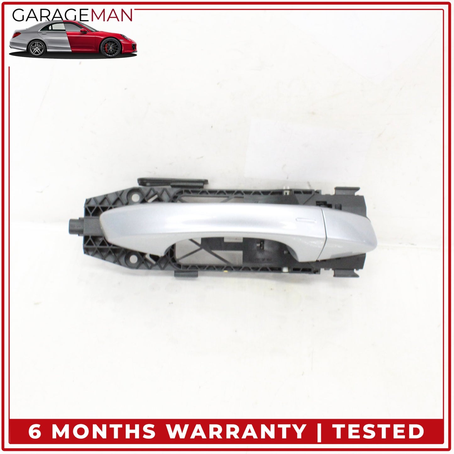 2019-2025 Audi Q3 Rear Right Side Exterior Door Handle Silver 8V0839885 OEM