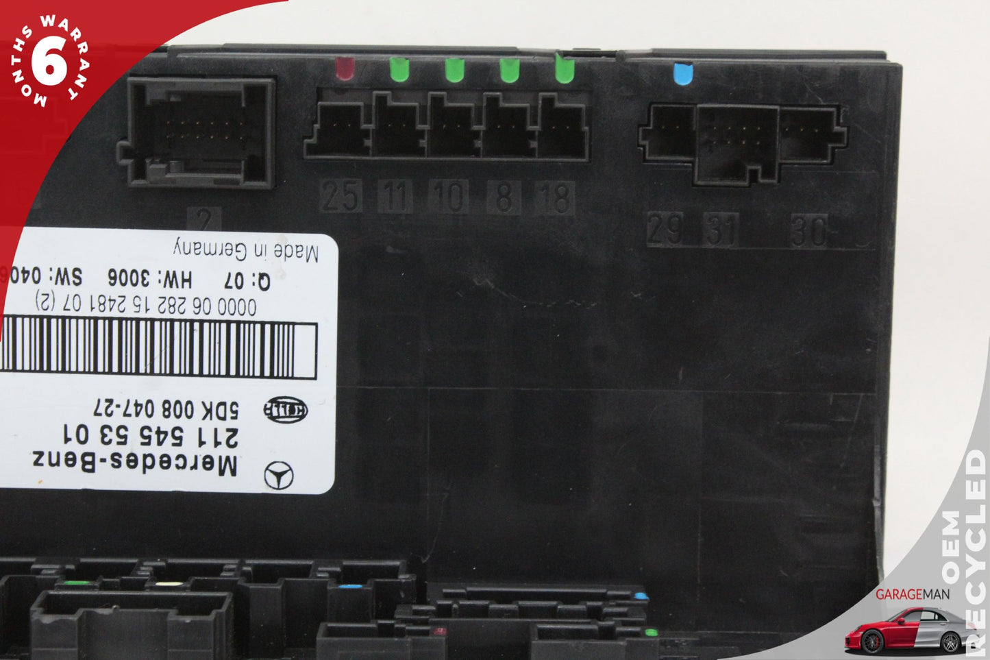 2003-2011 Mercedes-Benz E350 W211 Trunk Fuse Relay Box Control Module 2115455301