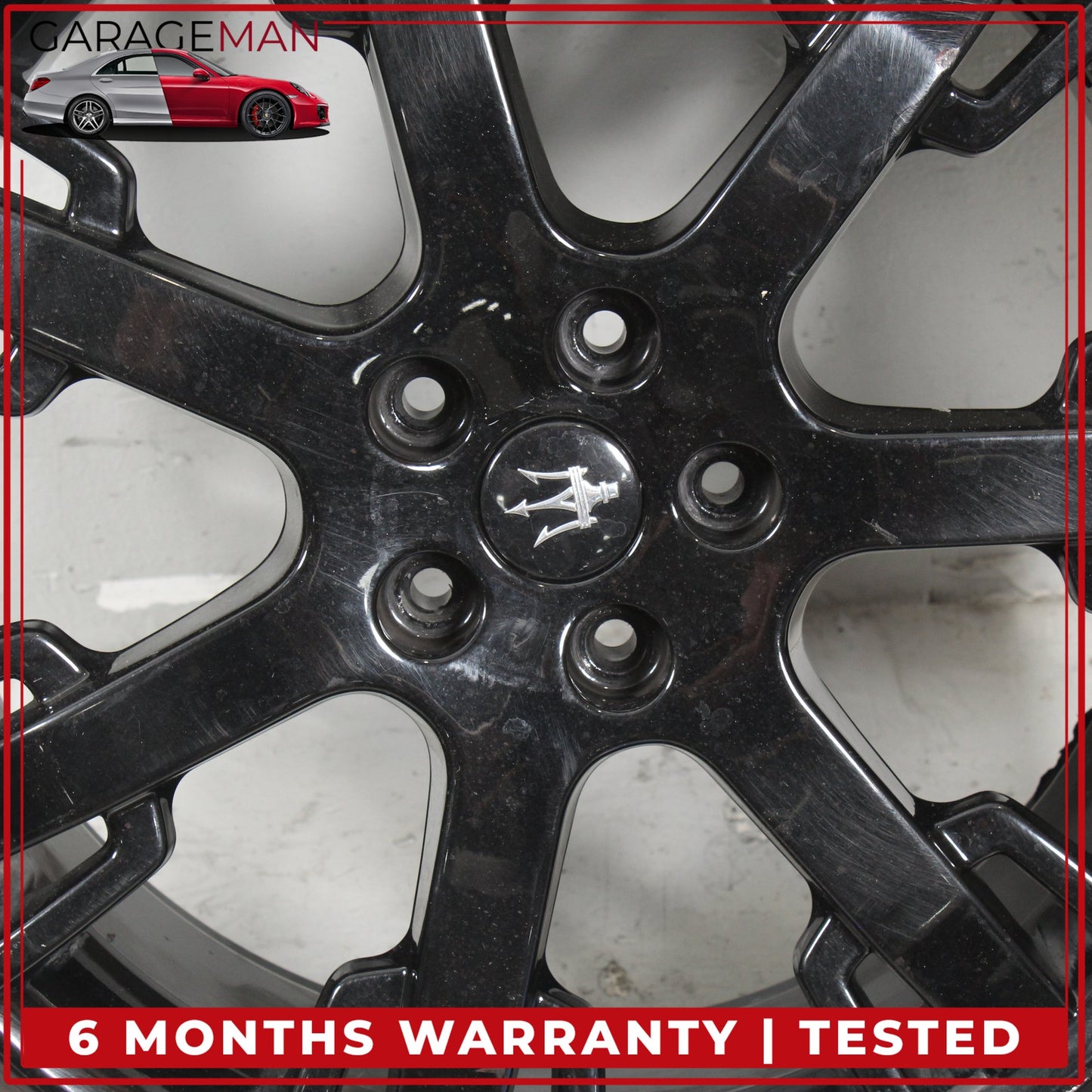 2008-2019 Maserati GranTurismo Front Wheel Rim w/ Tire 8.5JX20H2 ET52 238208 OEM