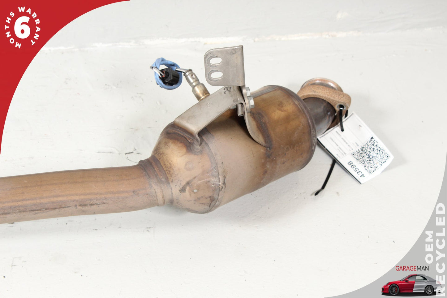 2014-2017 Mercedes-Benz E400 W207 Left and Right Side Exhaust Downpipe Set OEM
