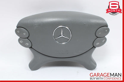 03-12 Mercedes R230 SL500 CLK320 CLK350 Steering Wheel Airbag Air Bag Gray OEM
