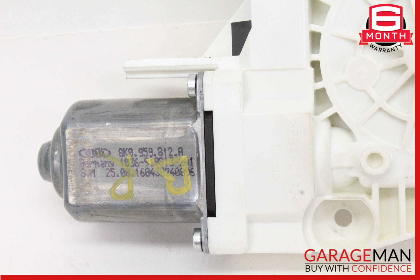 2012-2018 Audi A6 A7 Rear Right Side Window Regulator Motor 8K0959812 OEM