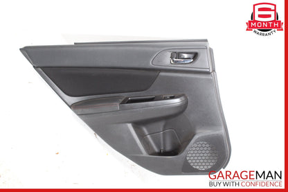 2015-2021 Subaru WRX Sedan Rear Left Side Door Trim Panel 94227FJ010 OEM
