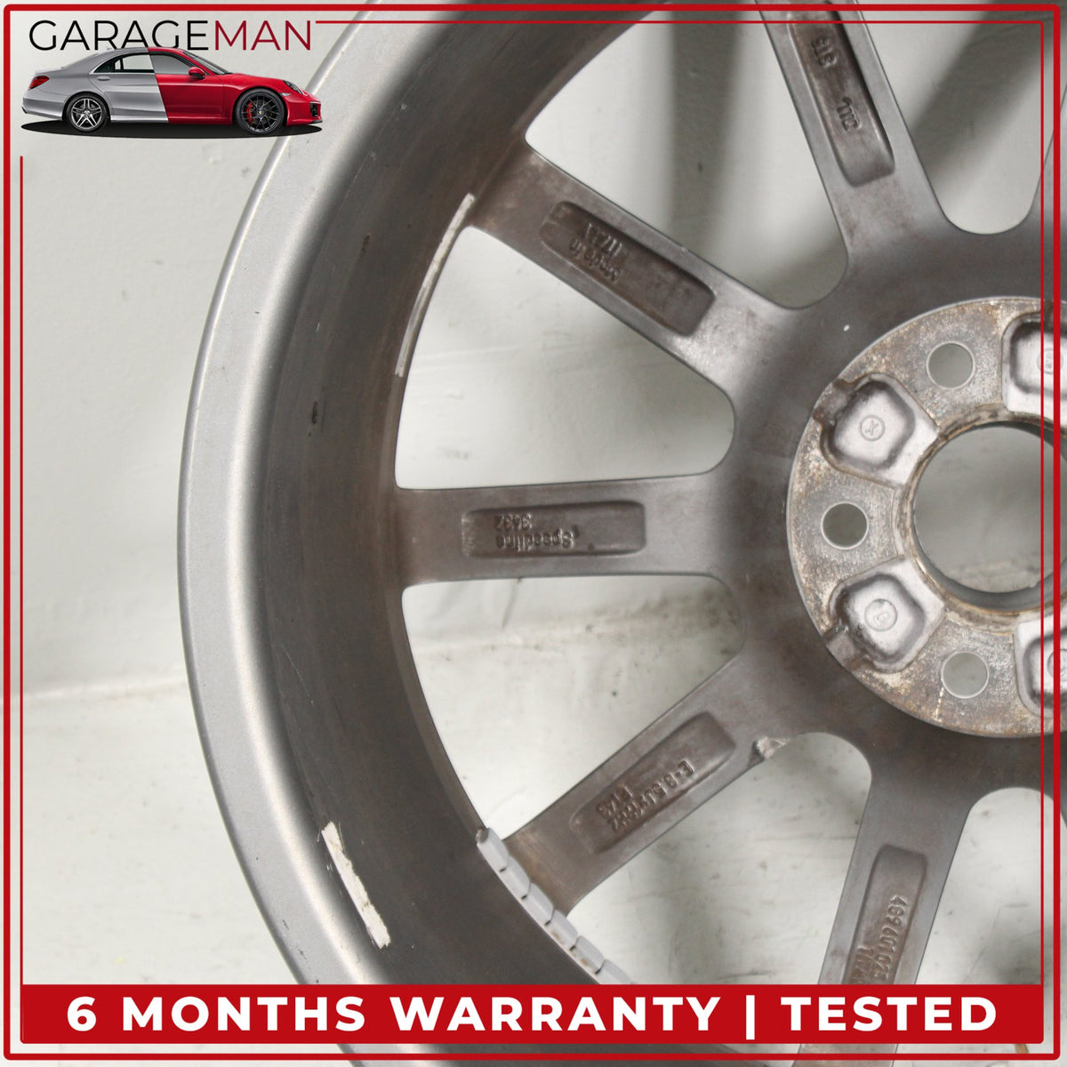 2016-2018 Audi A6 S6 Front or Rear Wheel Rim 8.5JX19 H2 ET43 4G9601025H OEM