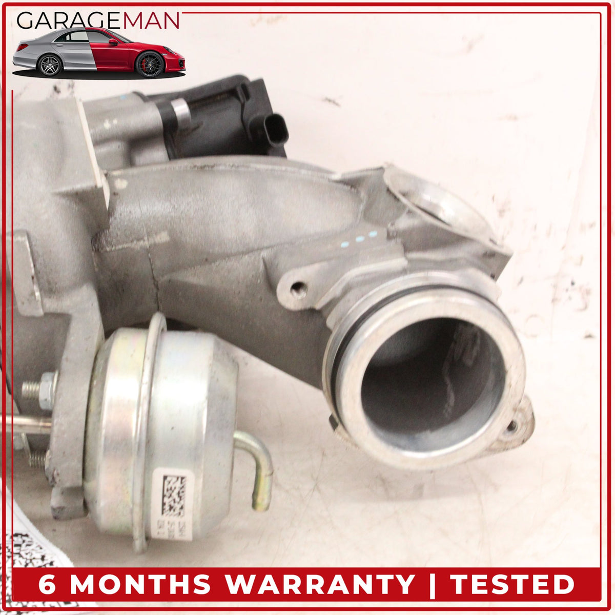 2015-2017 Mercedes C207 E400 M276 Right Turbocharger Turbo Charger Manifold OEM