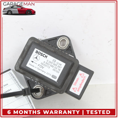 2003-2012 Mercedes R230 SL500 Acceleration Yaw Rate Speed Sensor Module OEM
