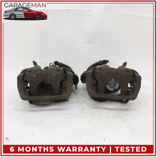 2011-2019 BMW 550i Rear Left and Right Side Brake Caliper Set w/ Actuator OEM