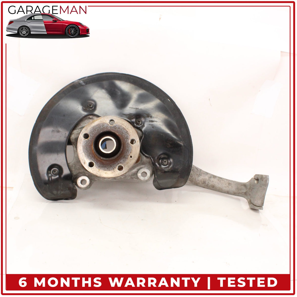 2012-2018 Audi A6 A7 Front Left Side Spindle Knuckle Wheel Hub 4G0407241C OEM