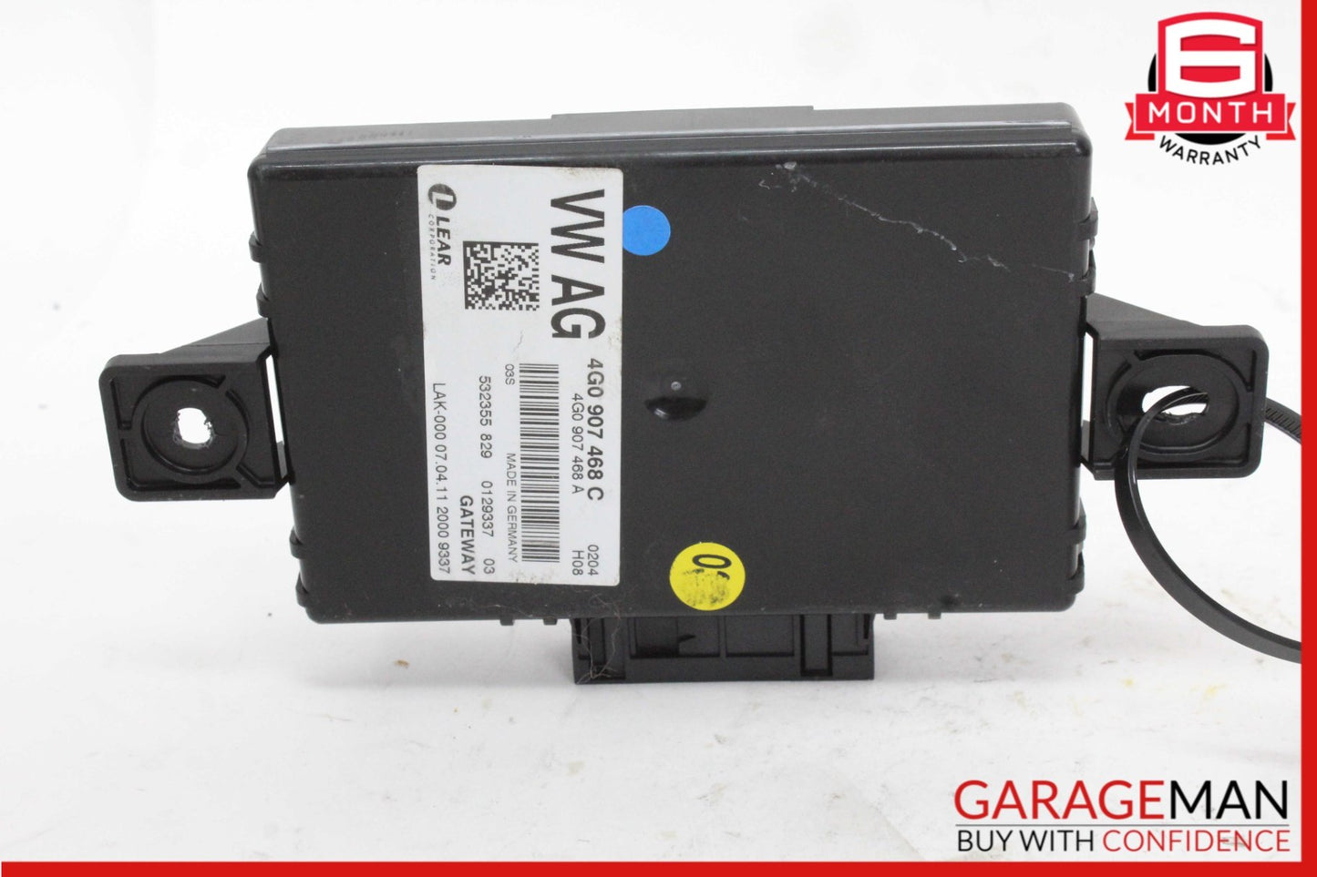2012-2018 Audi A6 C7 Sedan Network Gateway Module 4G0907468C Genuine