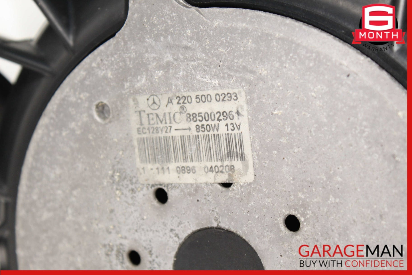 2007-2013 Mercedes-Benz GL450 X164 Cooling Fan 1645000093