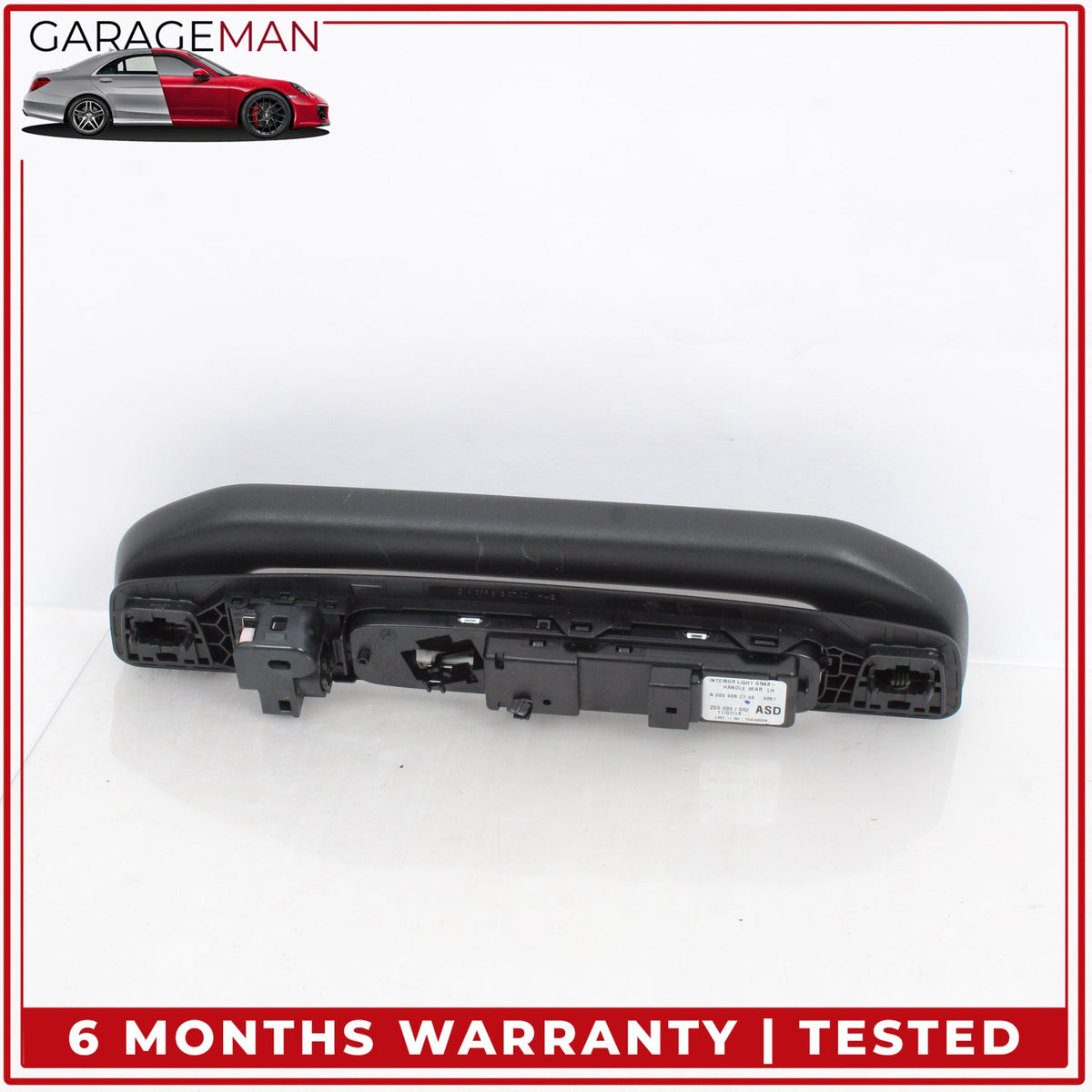 2014-2017 Mercedes W222 S550e Rear Left and Right Roof Grab Handle w/ Light OEM