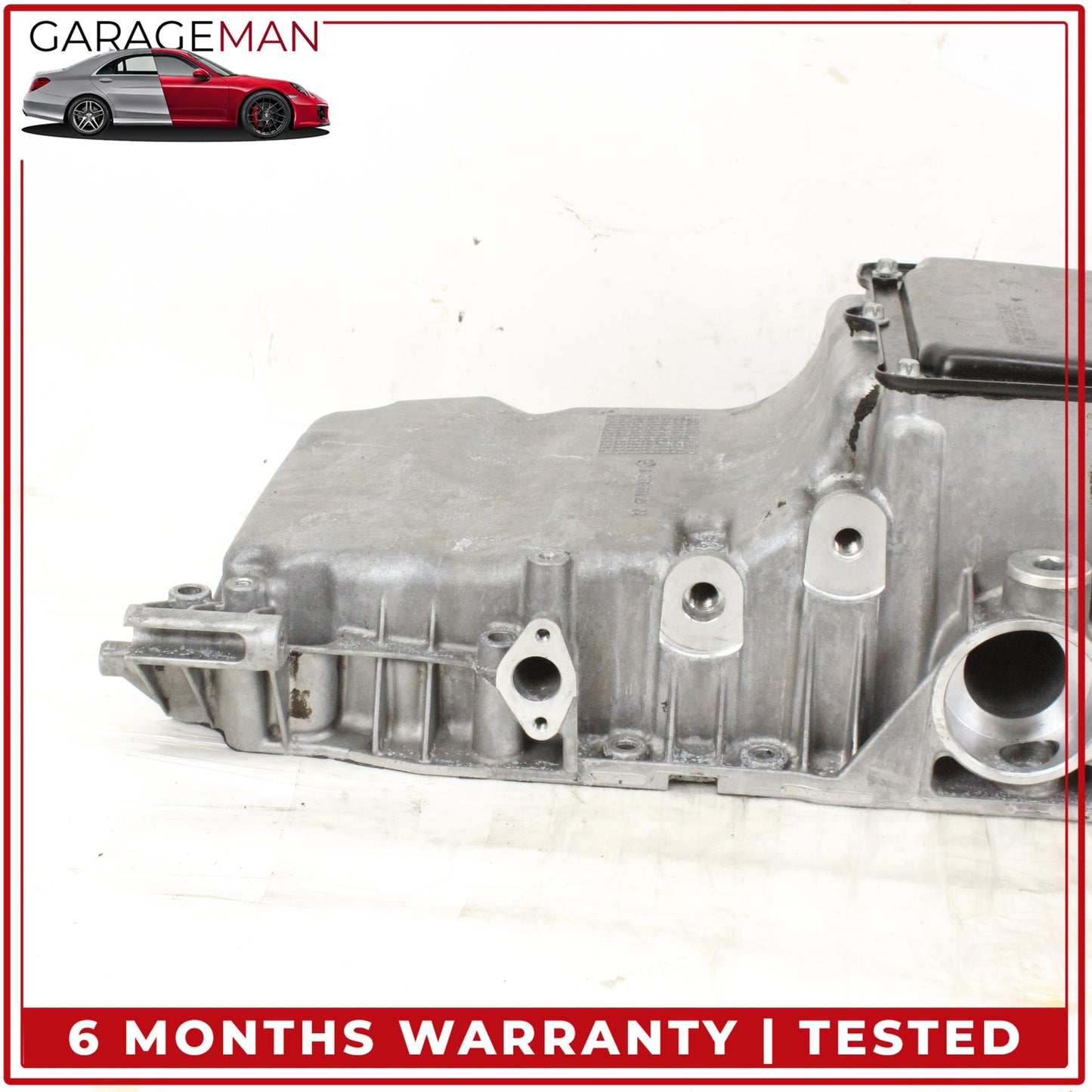 2007-2012 Mercedes W216 CL550 S550 E550 Upper and Lower Oil Pan Section OEM