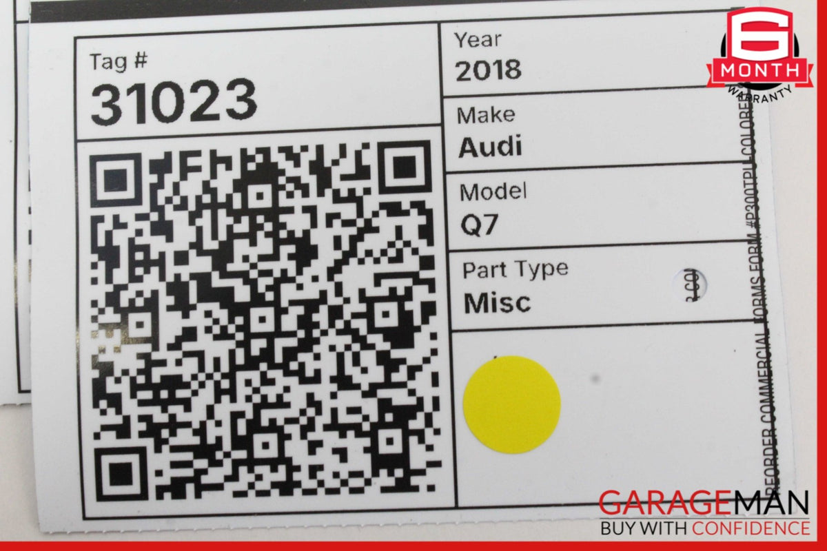 2017-2019 Audi Q7 SUV Speedometer 4M0920870C