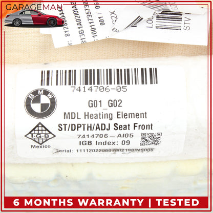 2019-2025 BMW M340i G20 Front Left or Right Side Seat Lower Thigh Cushion OEM