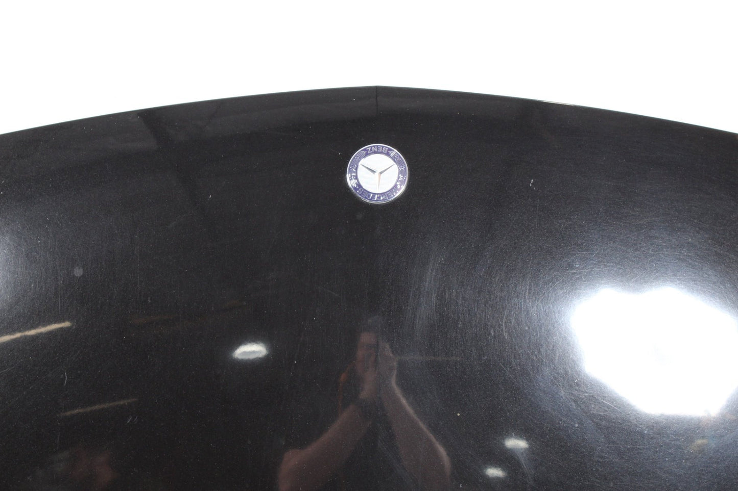 14-16 Mercedes W212 E250 E400 E550 Hood Panel Assembly Black OEM