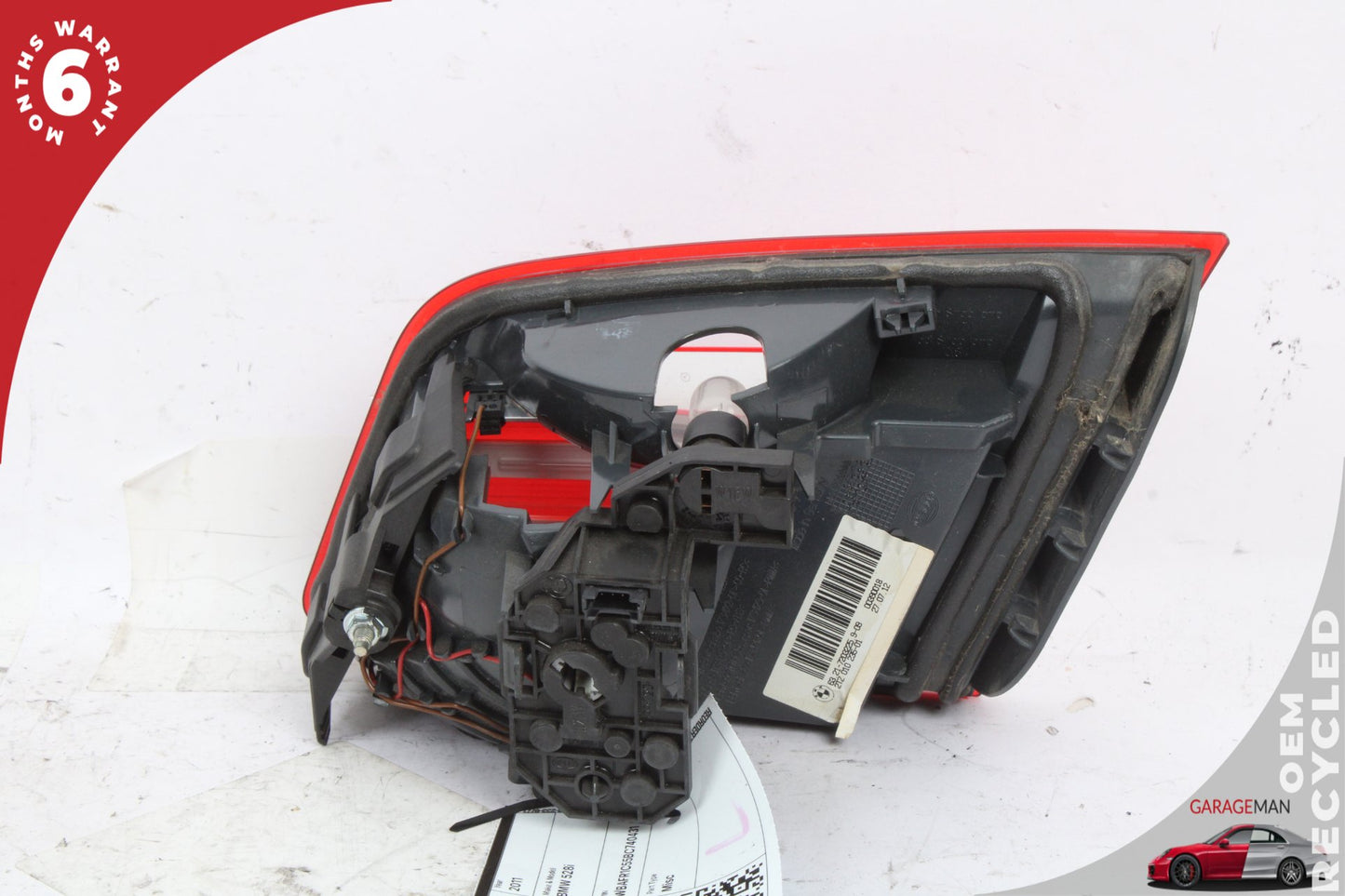 2011-2013 BMW 528i Rear Left Driver Side LED Inner Tail Light Lamp 7203225 OEM