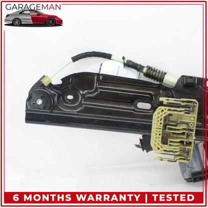 2011-2016 BMW 550i Rear Left Side Window Regulator w/ Motor Assembly 7182121 OEM
