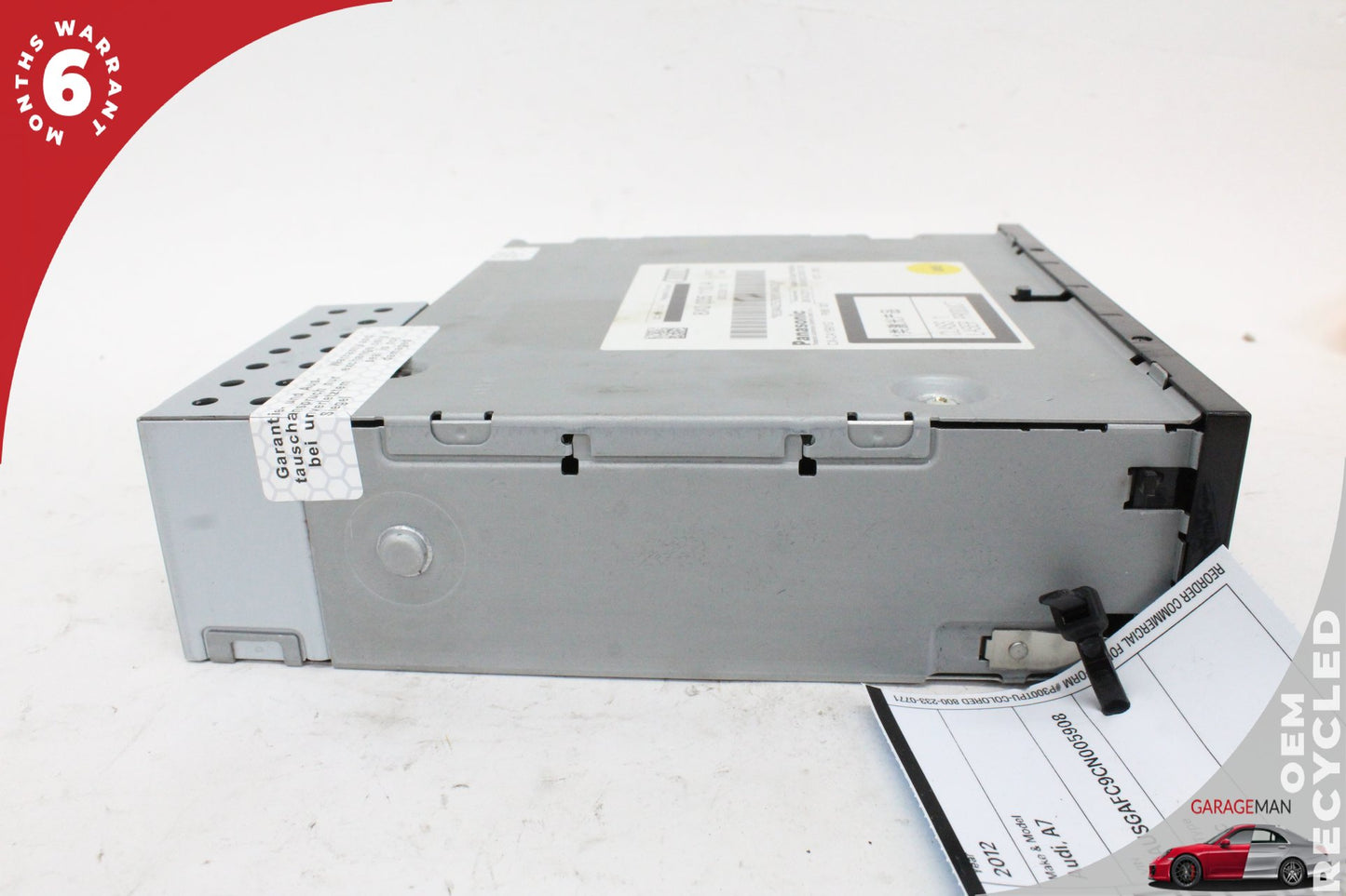 2012-2018 Audi A7 A6 CD DVD Disc Changer Player 8X0035110A OEM
