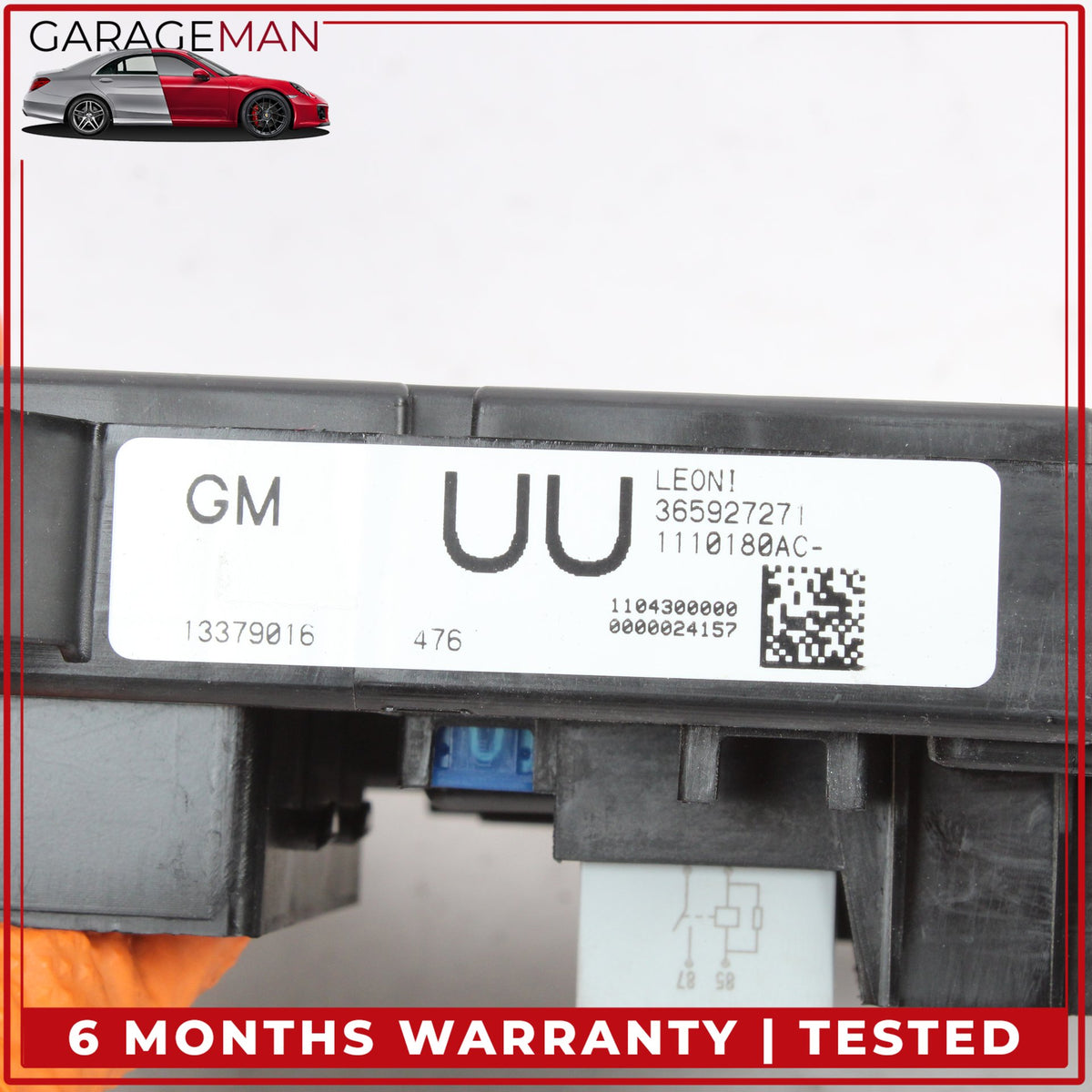 2016 Buick Cascada BCM Body Control Module Fuse Box 13379016 OEM