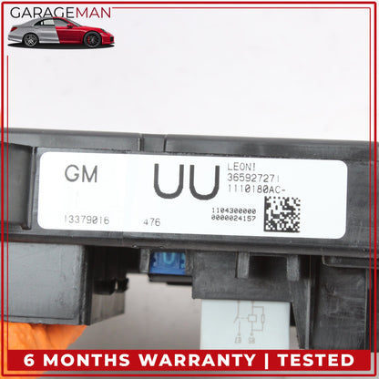 2016 Buick Cascada BCM Body Control Module Fuse Box 13379016 OEM