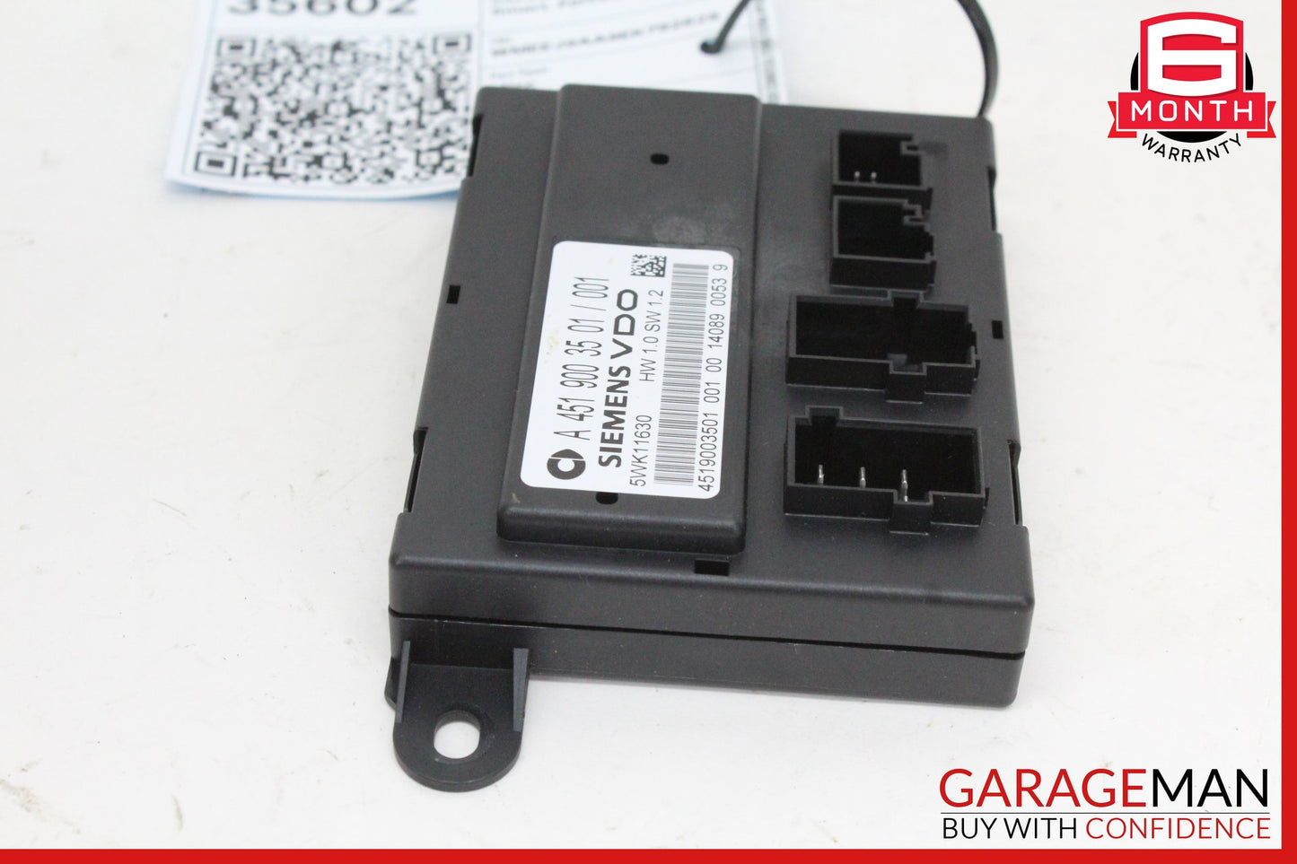 2008-2015 Smart Fortwo 451 Front Left Side Door Control Module 4519003501 OEM