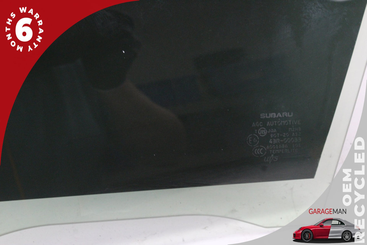 2015-2021 Subaru WRX Sedan Front Left Door Window Glass 61166VA000 OEM