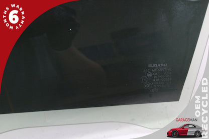2015-2021 Subaru WRX Sedan Front Left Door Window Glass 61166VA000 OEM