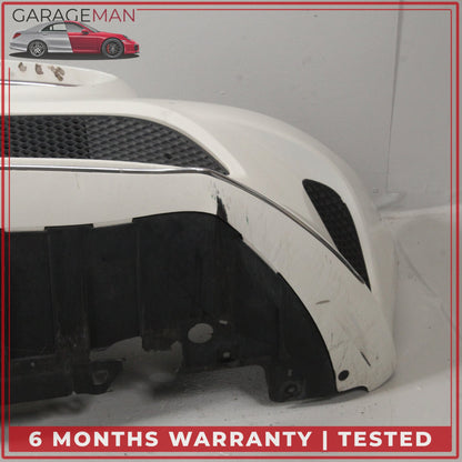 2017-2019 Mercedes C117 CLA250 Sedan Front Bumper Cover Calcite White OEM