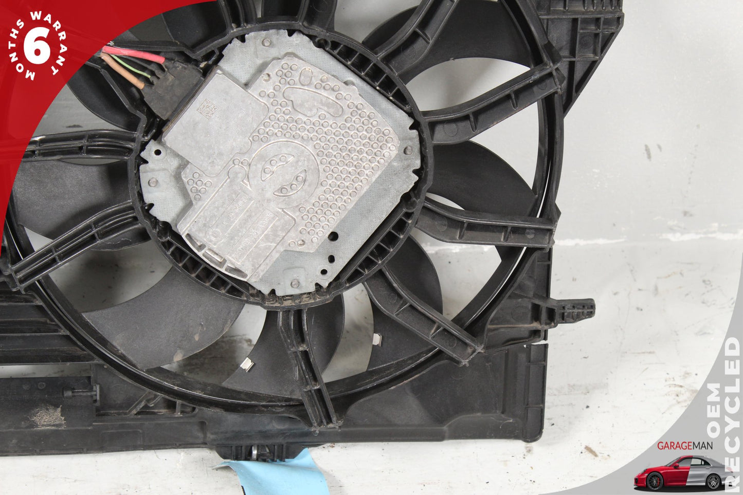2012-2018 Audi A7 A6 Engine Radiator Cooling Fan Motor Assembly 4H0121003N OEM