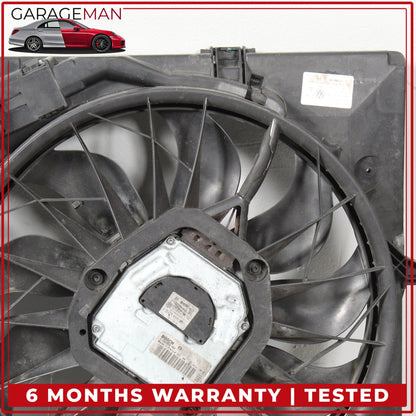 2007-2015 Audi Q7 SUV Engine Radiator Electric Cooling Dual Fan 7L0121207D OEM