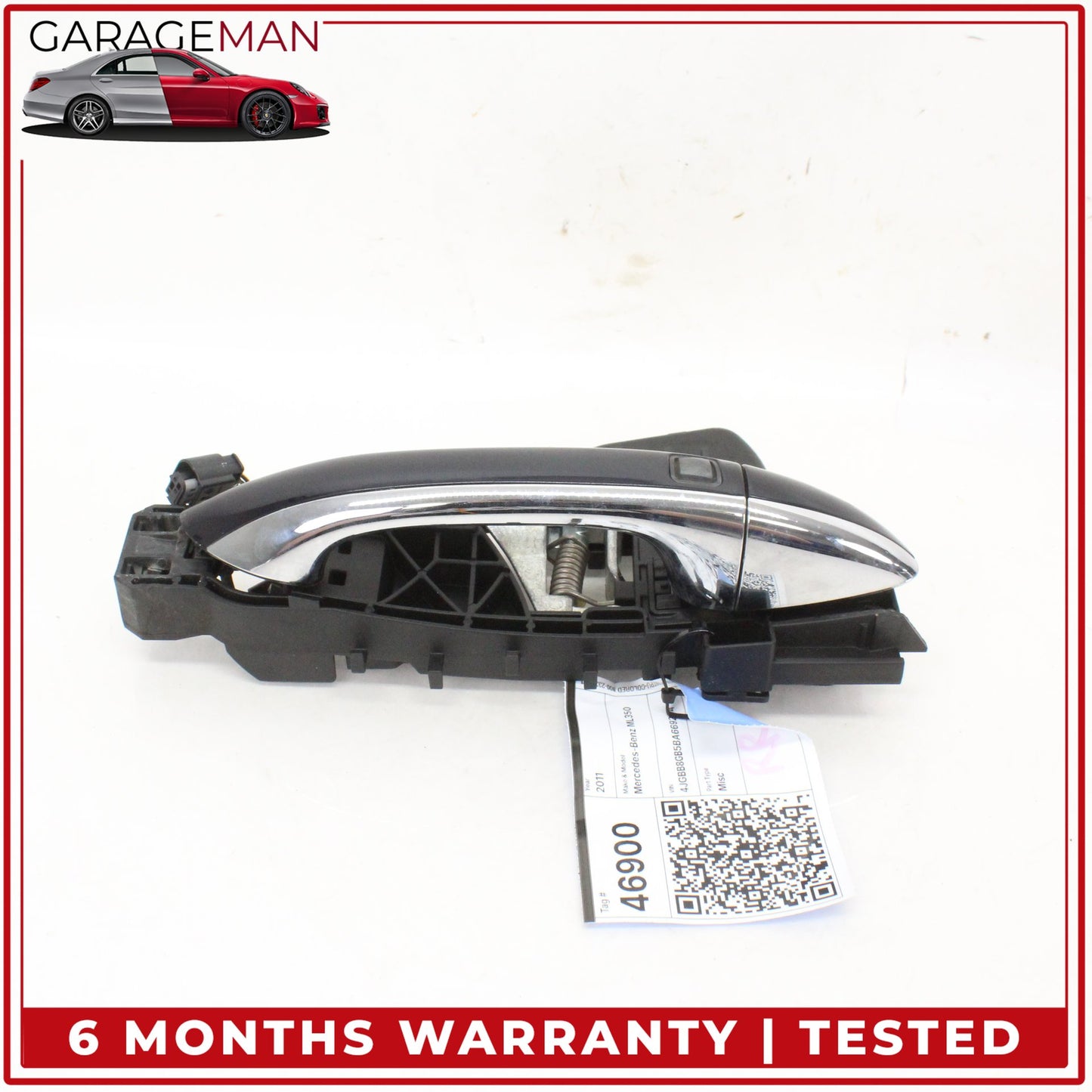 2006-2013 Mercedes W164 ML350 Rear Right Exterior Door Handle 1647601234 OEM