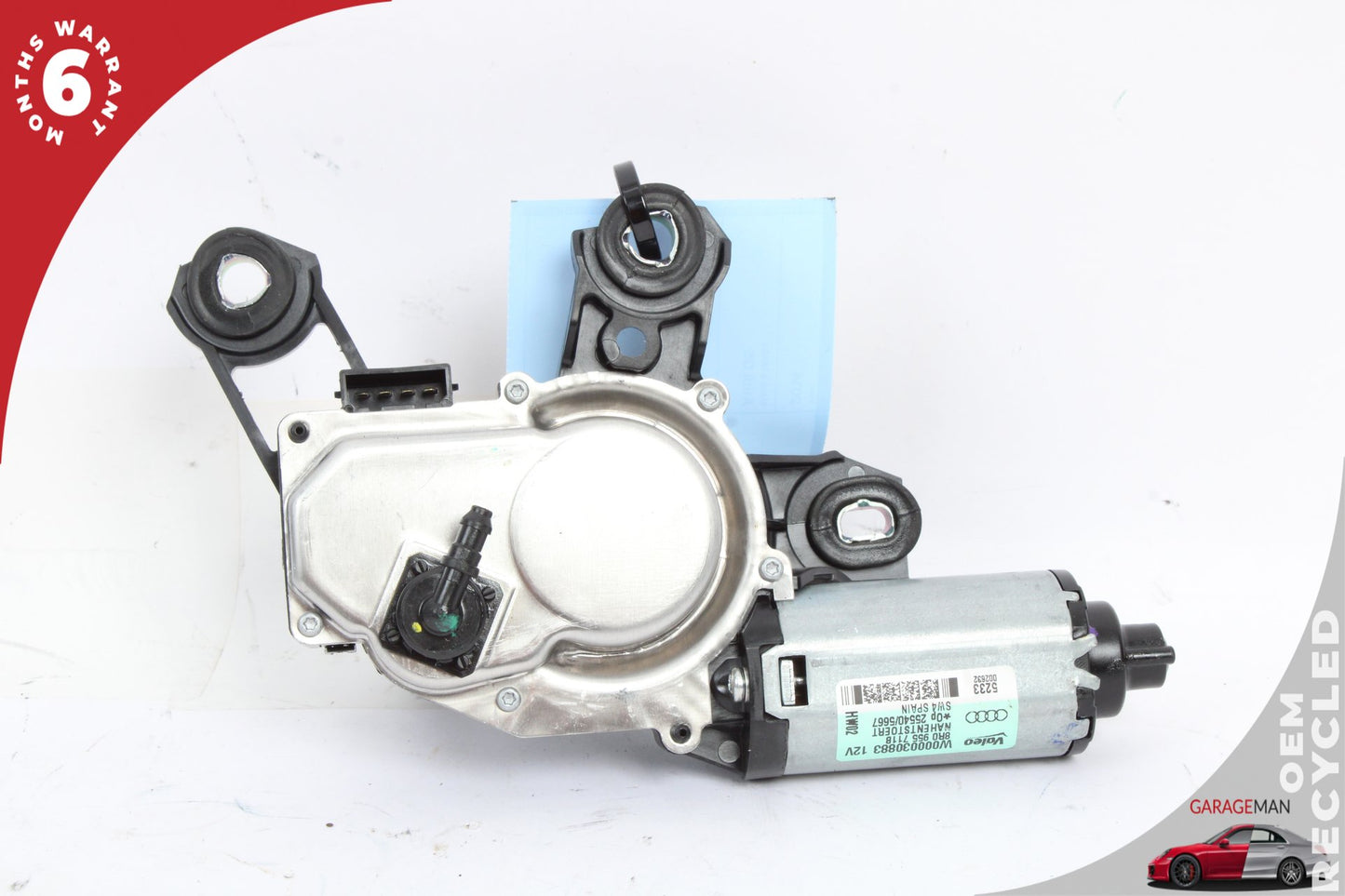 09-17 Audi Q5 8R Rear Trunk Lid Wiper Motor 8R0955711B Genuine OEM