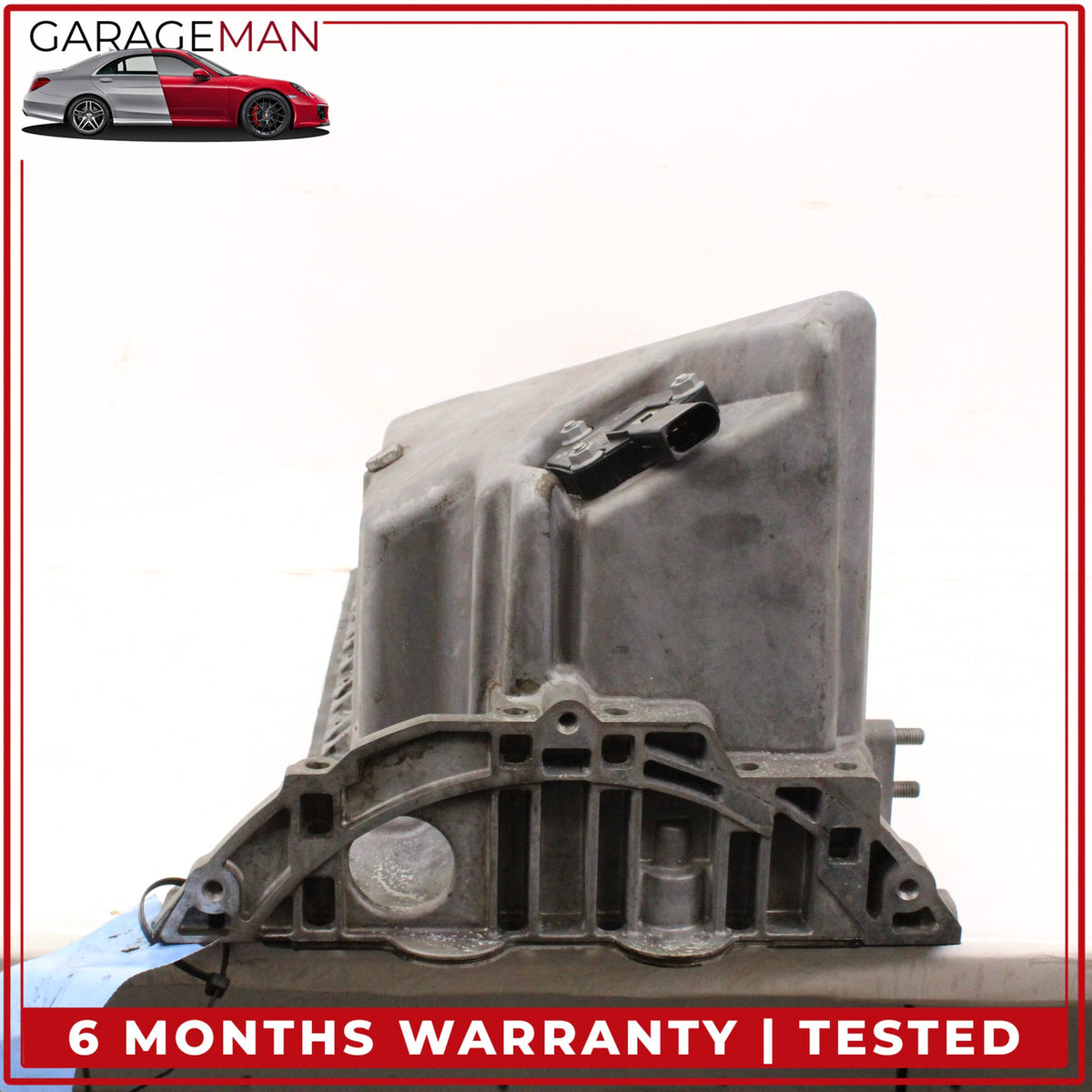 2010-2019 BMW 640i 3.0L Straight Six Engine Motor Oil Pan w/ Sensor 7556663 OEM