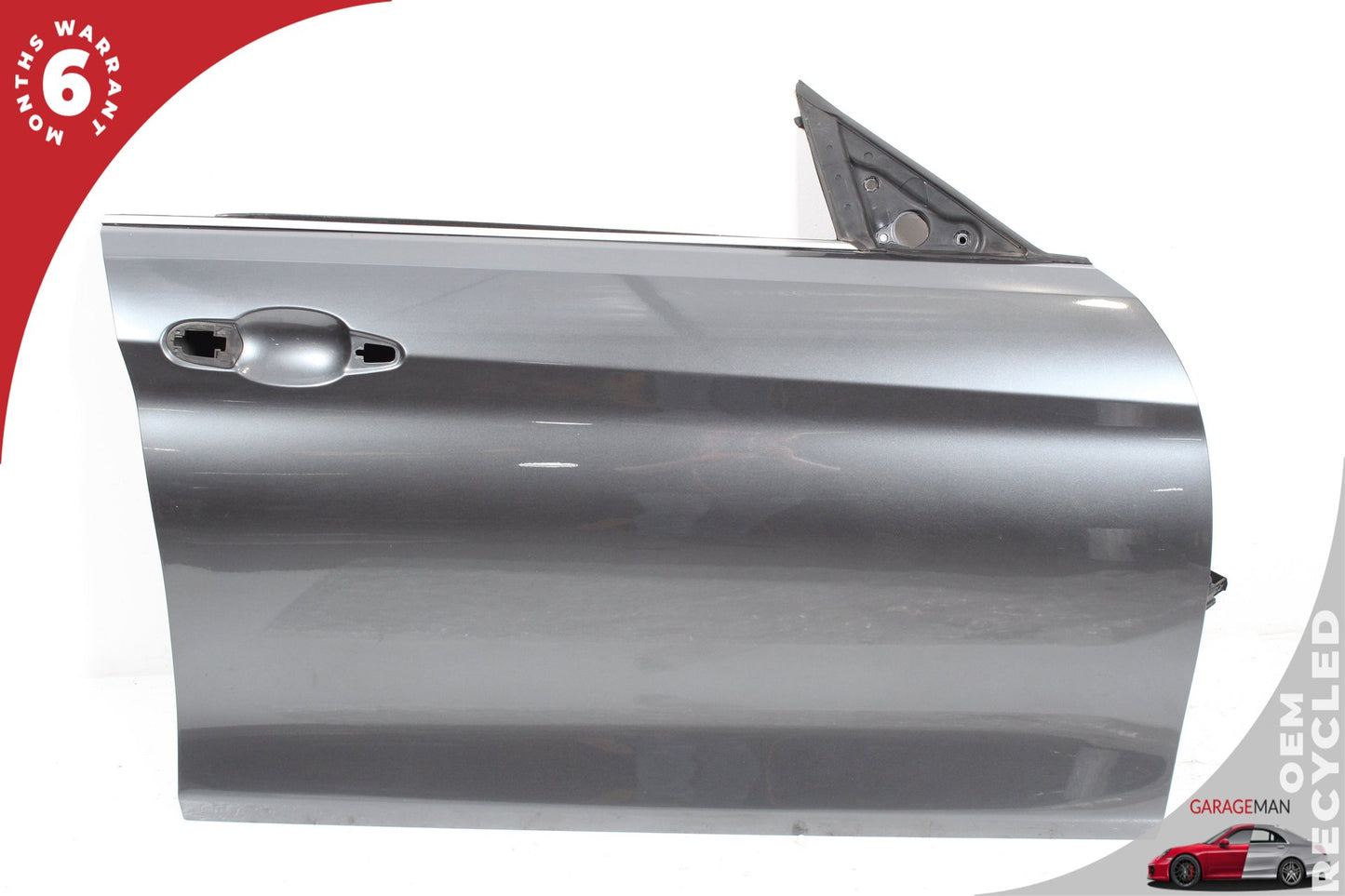 2014-2020 BMW 430i F36 Front Right Passenger Side Door Shell Gray 7327346 OEM