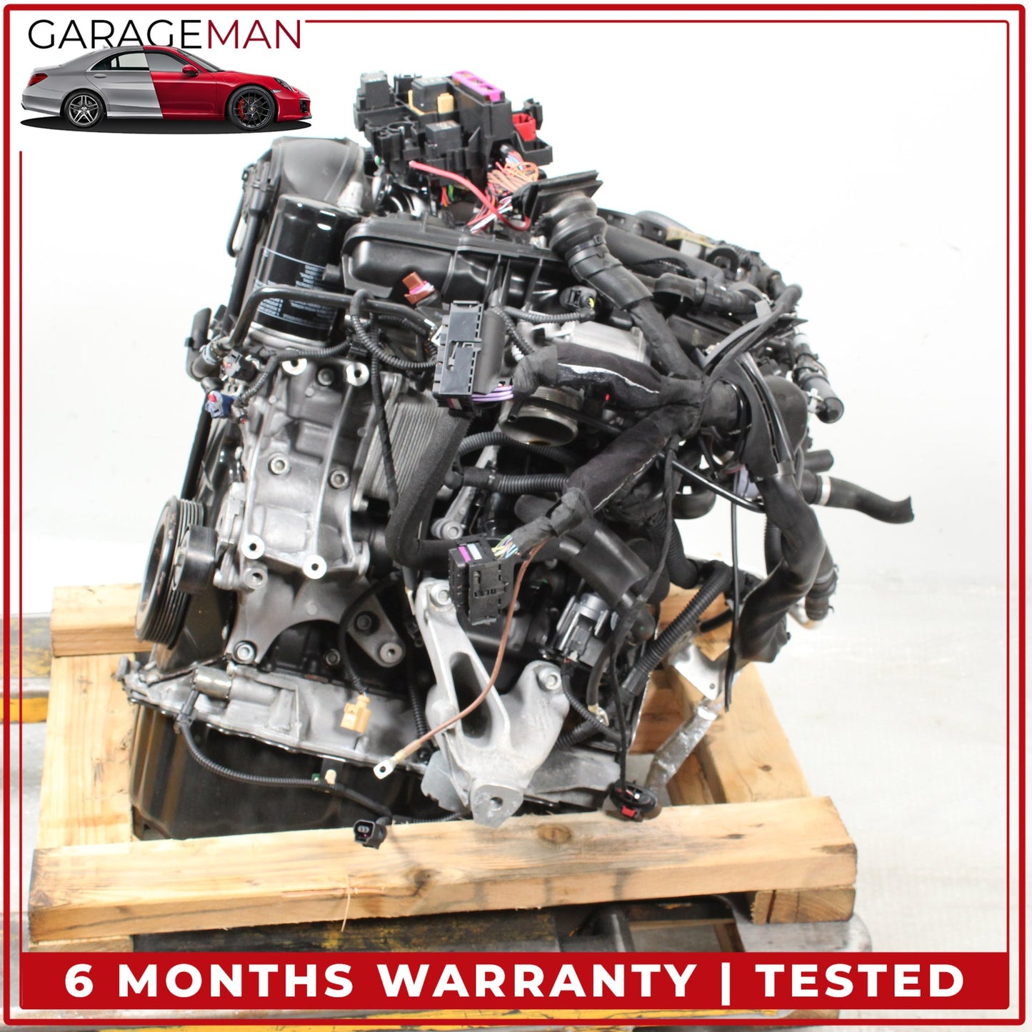 2014-2016 Audi A6 AWD 2.0L Turbo I4 Engine Motor Assembly CAED mileage 91k