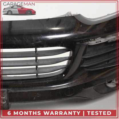 2015-2018 Porsche Cayenne 958 Front Bumper Cover Assembly Black OEM