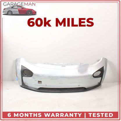 2014-2017 BMW i3 I01 Sedan Front Bumper Cover Assembly 7376739 Silver Metallic