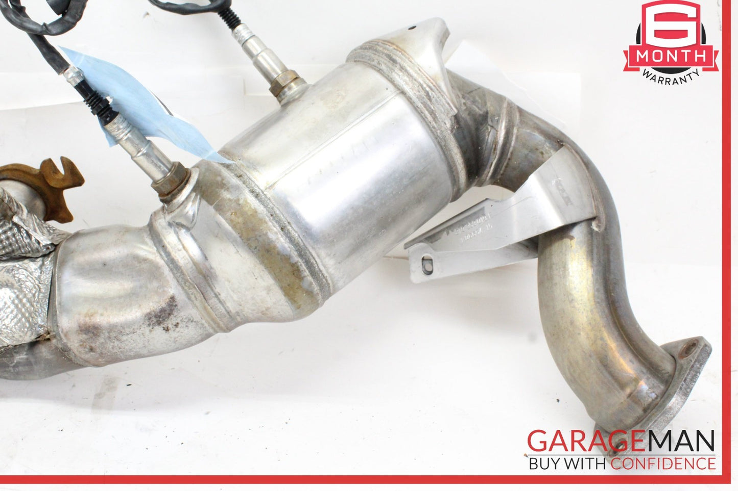 2013-2015 Audi RS5 Left Driver Side Exhaust Manifold Catalytic Converter OEM