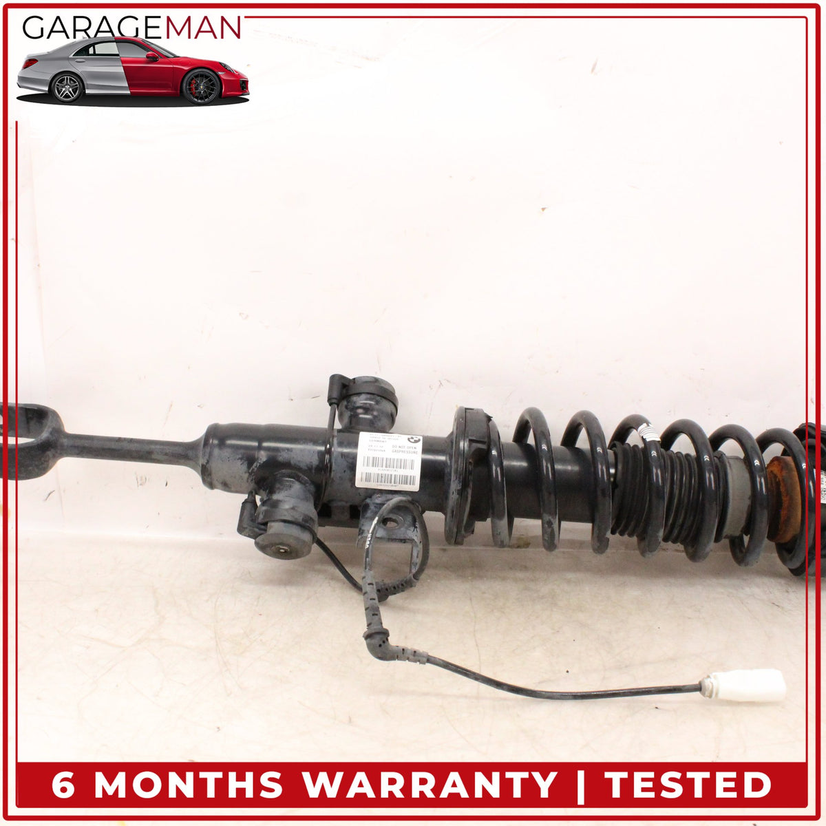 2013-2015 BMW 740i F01 Front Left and Right Side Shock Strut Absorber Set OEM
